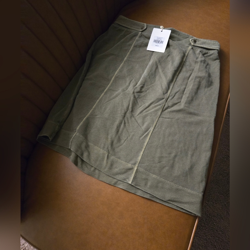 Downeast Women's Olive A-Line Skirt